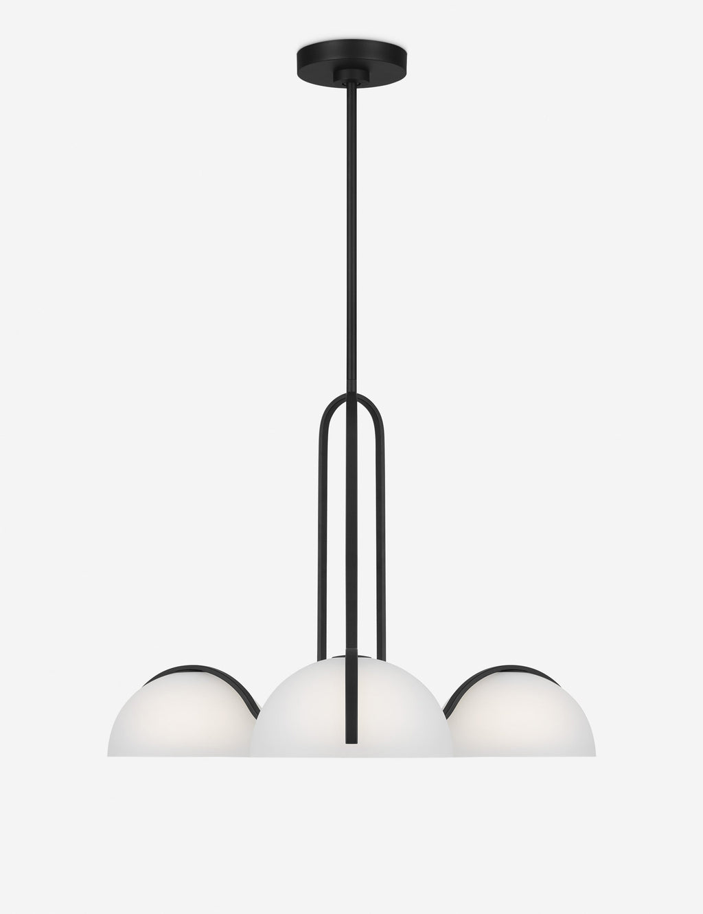 Lustre vintage Troels en acier