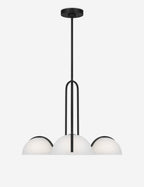 Lustre vintage Troels en acier