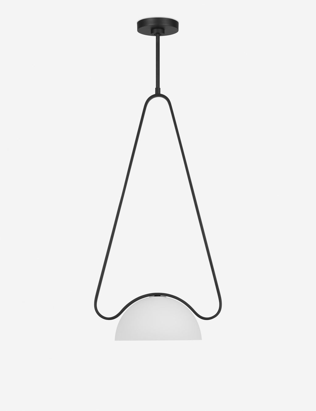 Suspension vintage Troels en acier