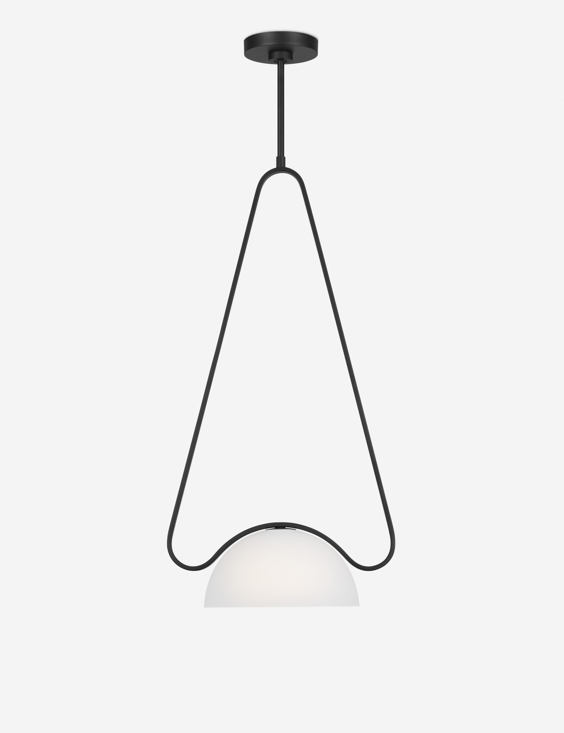 Suspension vintage Troels en acier