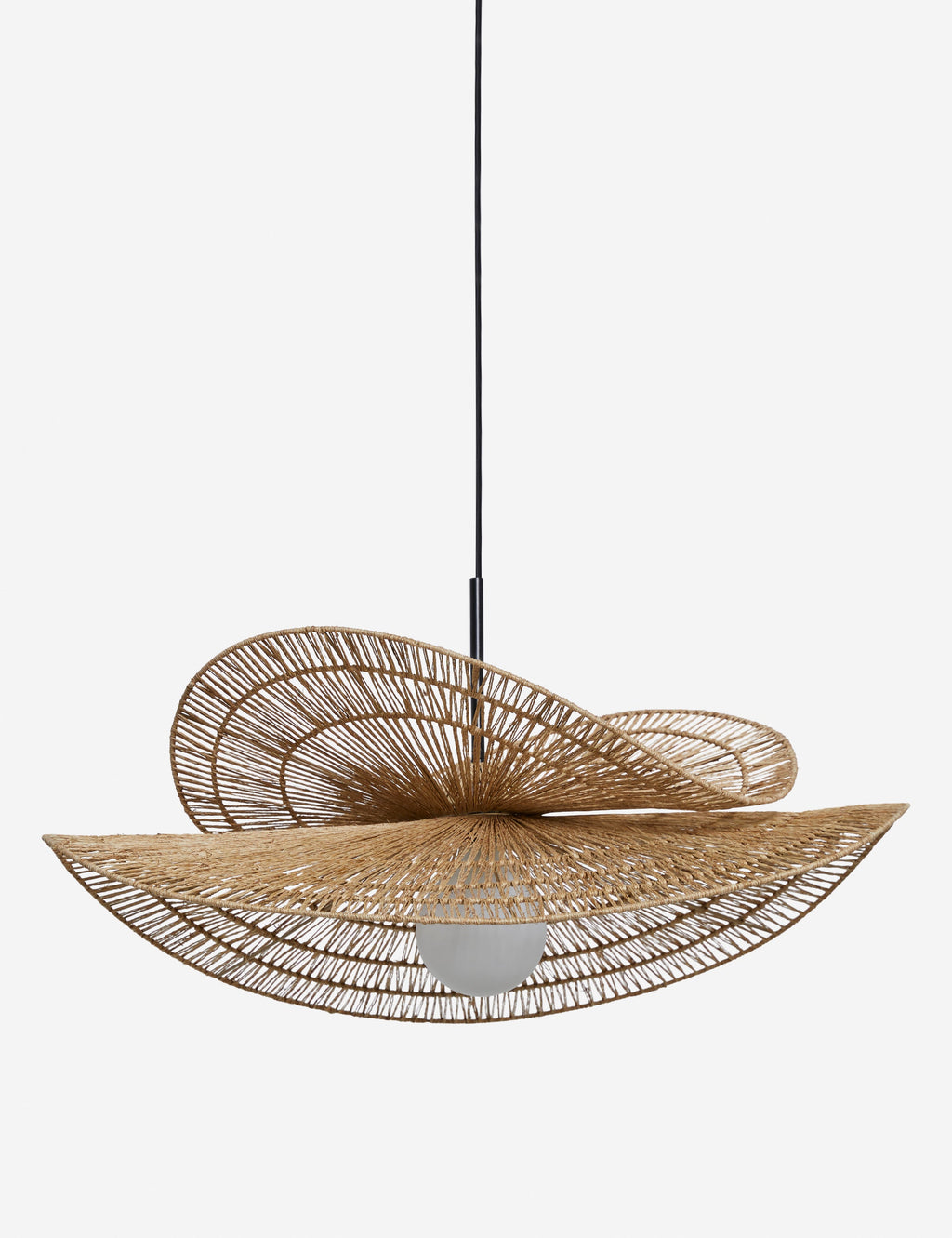 Suspension moderne Gunnlaug en jute