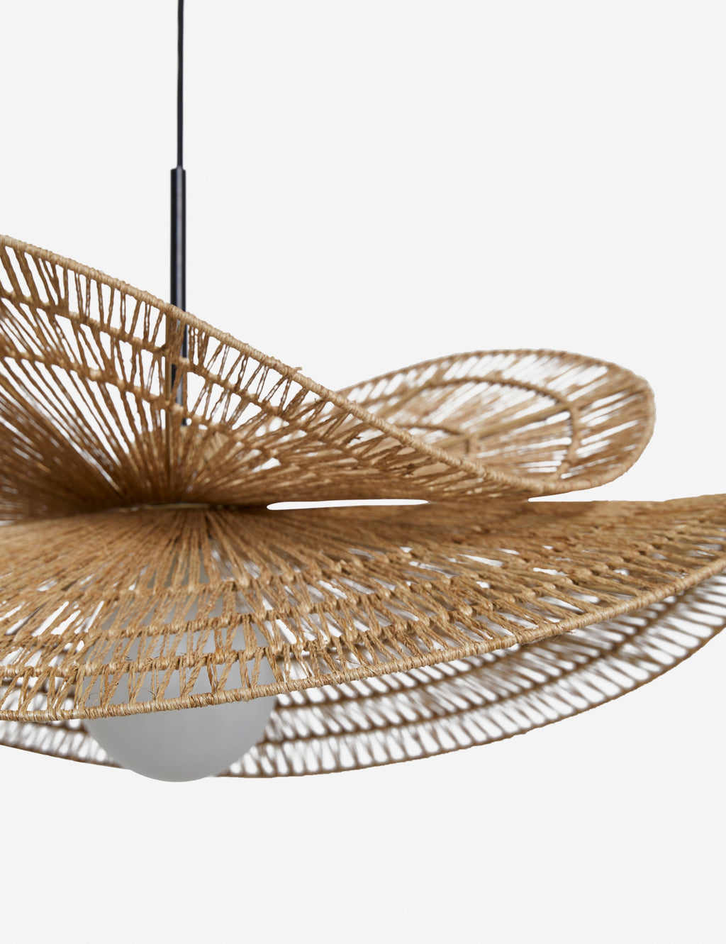 Suspension moderne Gunnlaug en jute