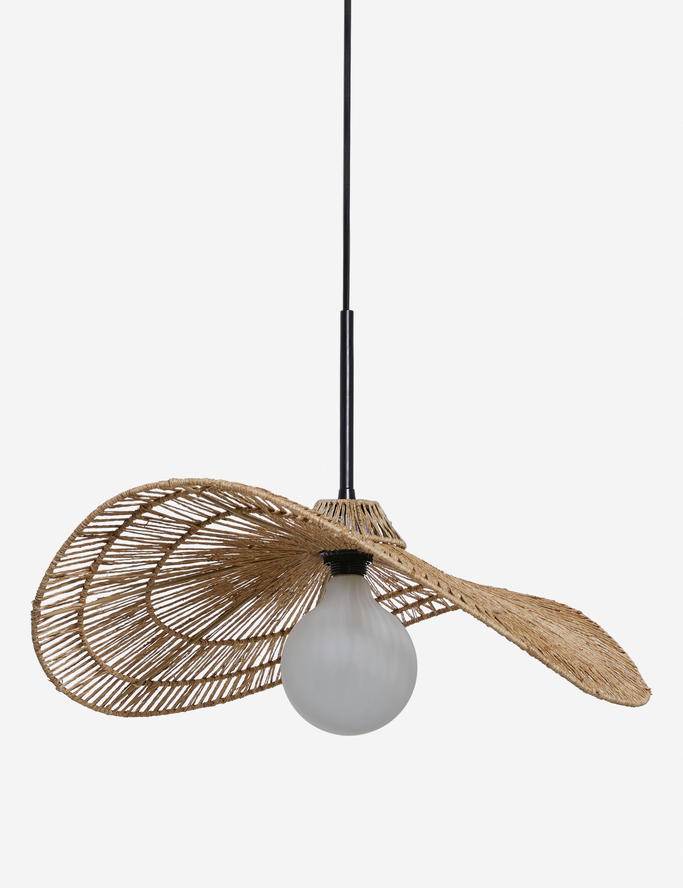 Suspension moderne Gunnlaug en jute
