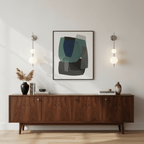 Applique murale moderne Lauritz en Verre Laiton et plastique sphère