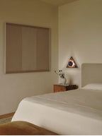 Applique murale moderne Kall en Marbre Blanc
