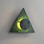 Applique murale moderne Kall en Marbre Vert
