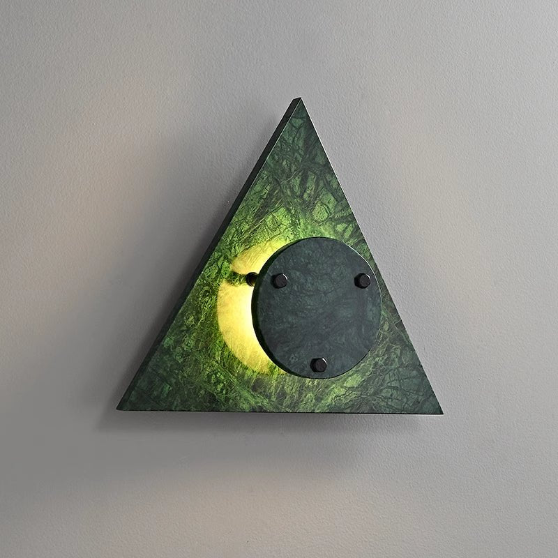 Applique murale moderne Kall en Marbre Vert
