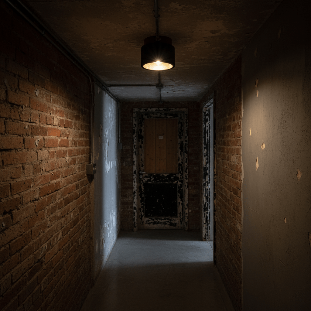 Plafonnier moderne Viglek en Noyer et noir travertin