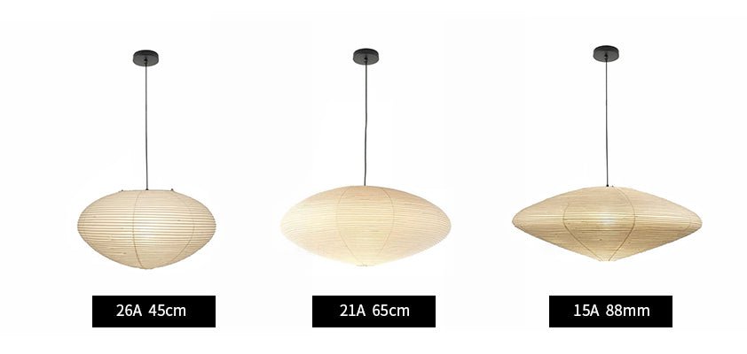 Suspension moderne Ove en papier Blanc et blanc câble