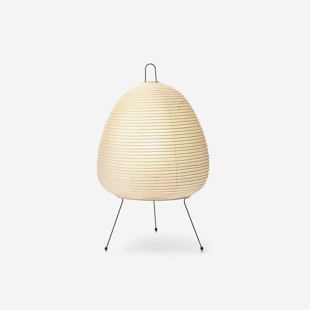 Lampe à poser moderne Fleming en papier Blanc