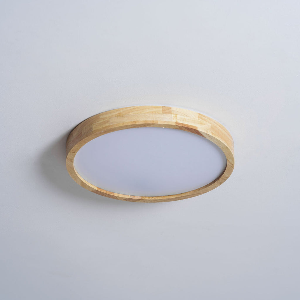 Plafonnier moderne Tapani en Bois