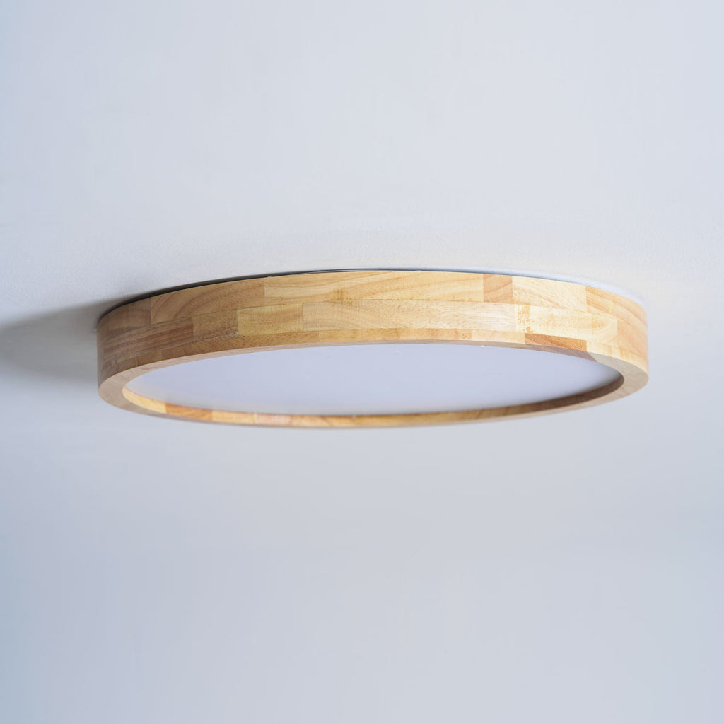 Plafonnier moderne Tapani en Bois