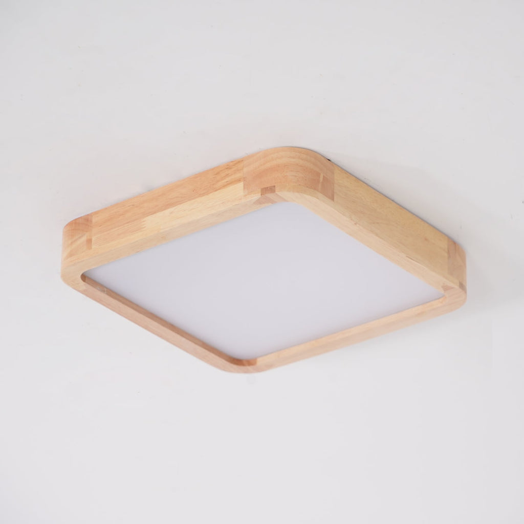 Plafonnier moderne Tapani en Bois
