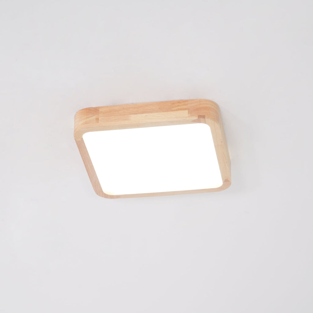Plafonnier moderne Tapani en Bois