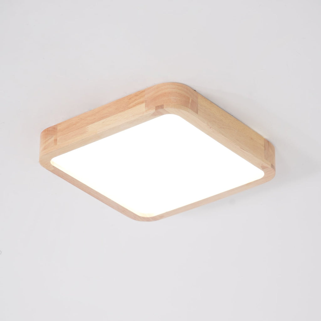 Plafonnier moderne Tapani en Bois
