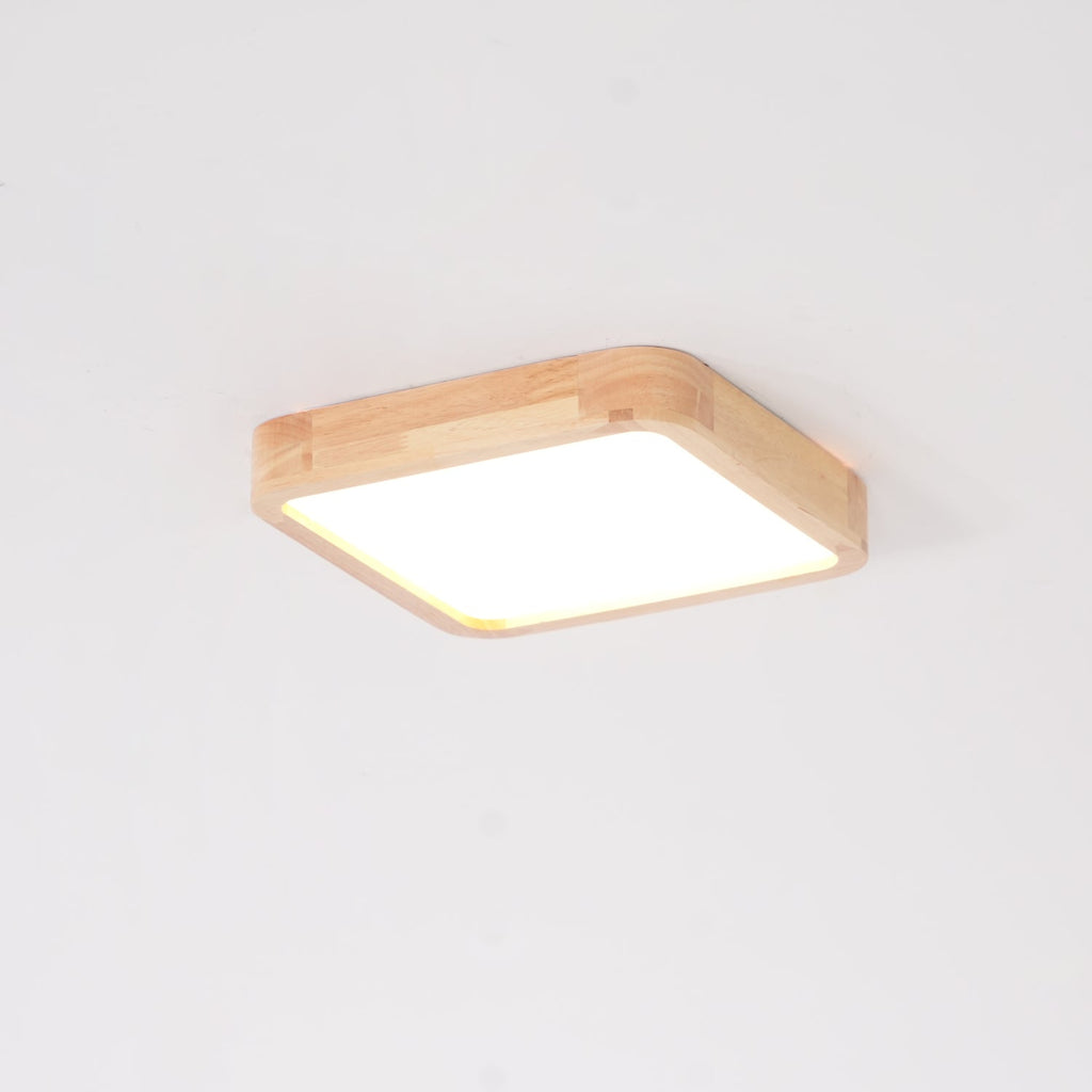 Plafonnier moderne Tapani en Bois