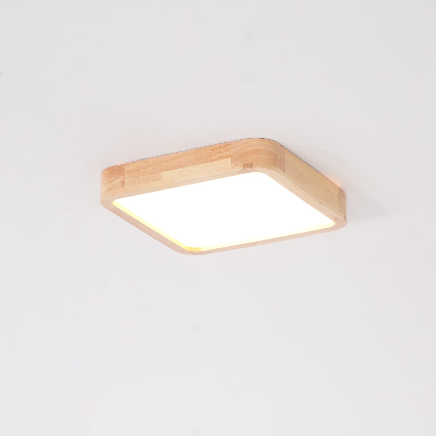 Plafonnier moderne Tapani en Bois