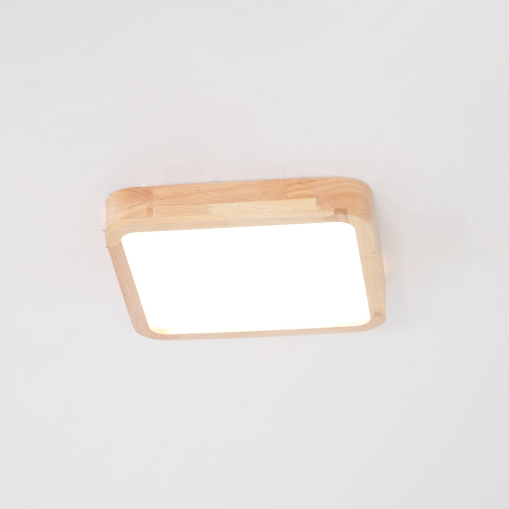 Plafonnier moderne Tapani en Bois
