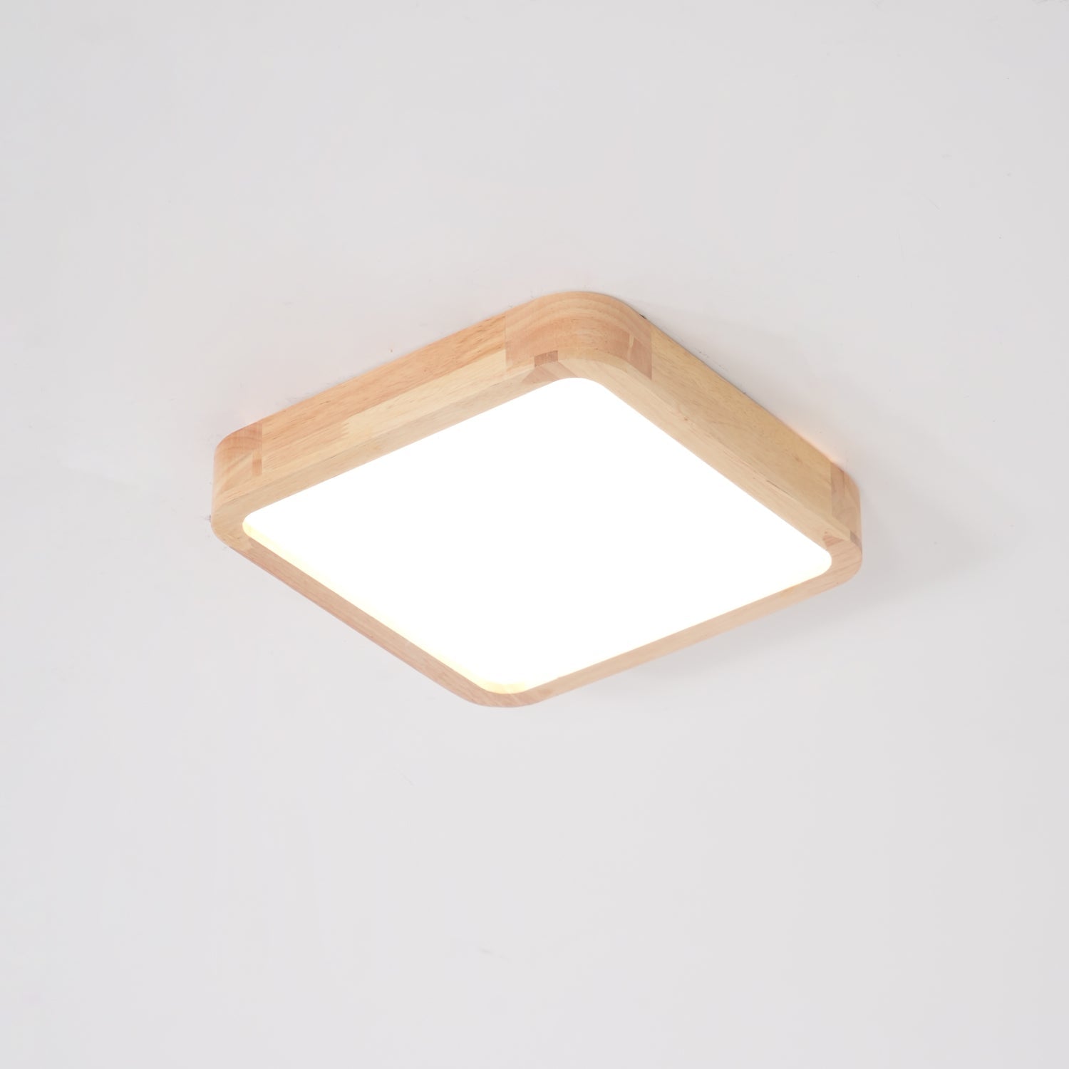 Plafonnier moderne Tapani en Bois