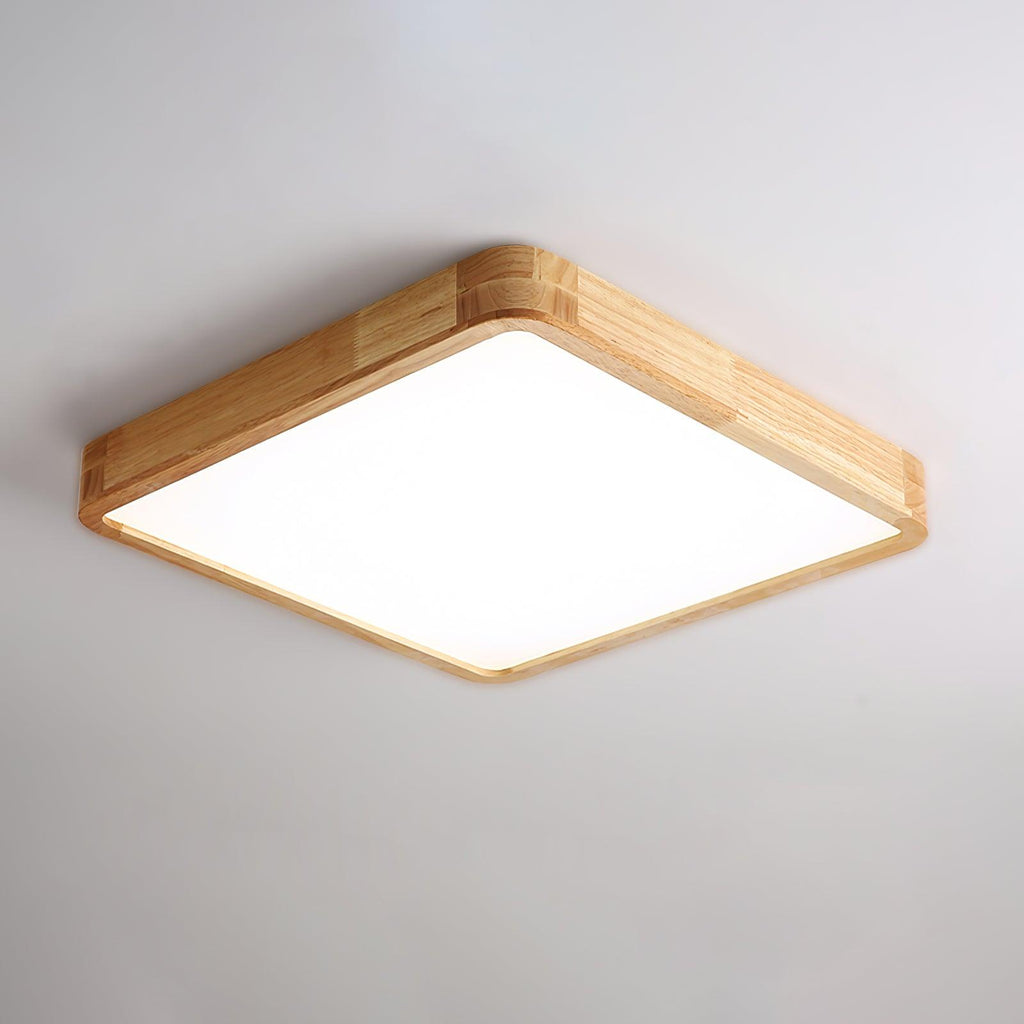 Plafonnier moderne Tapani en Bois