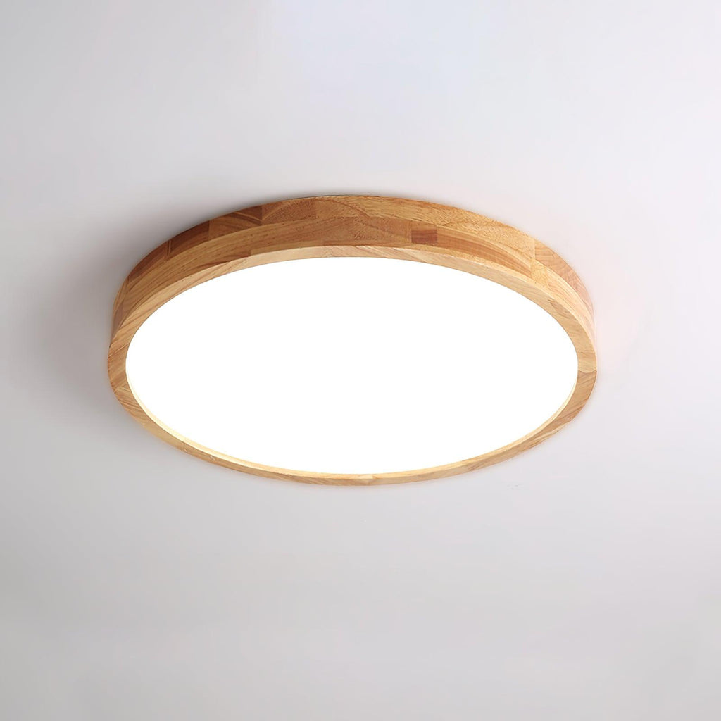 Plafonnier moderne Tapani en Bois