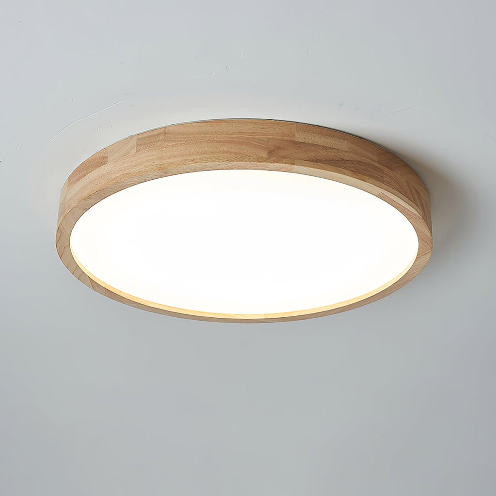 Plafonnier moderne Tapani en Bois