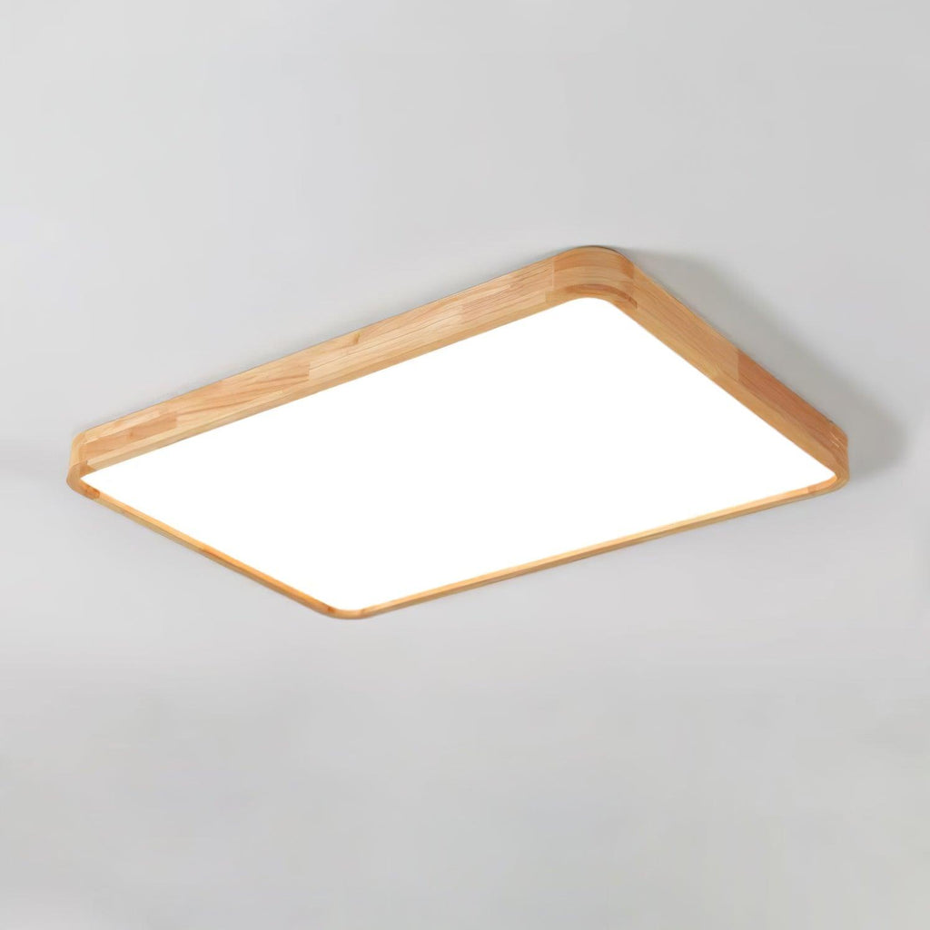 Plafonnier moderne Tapani en Bois