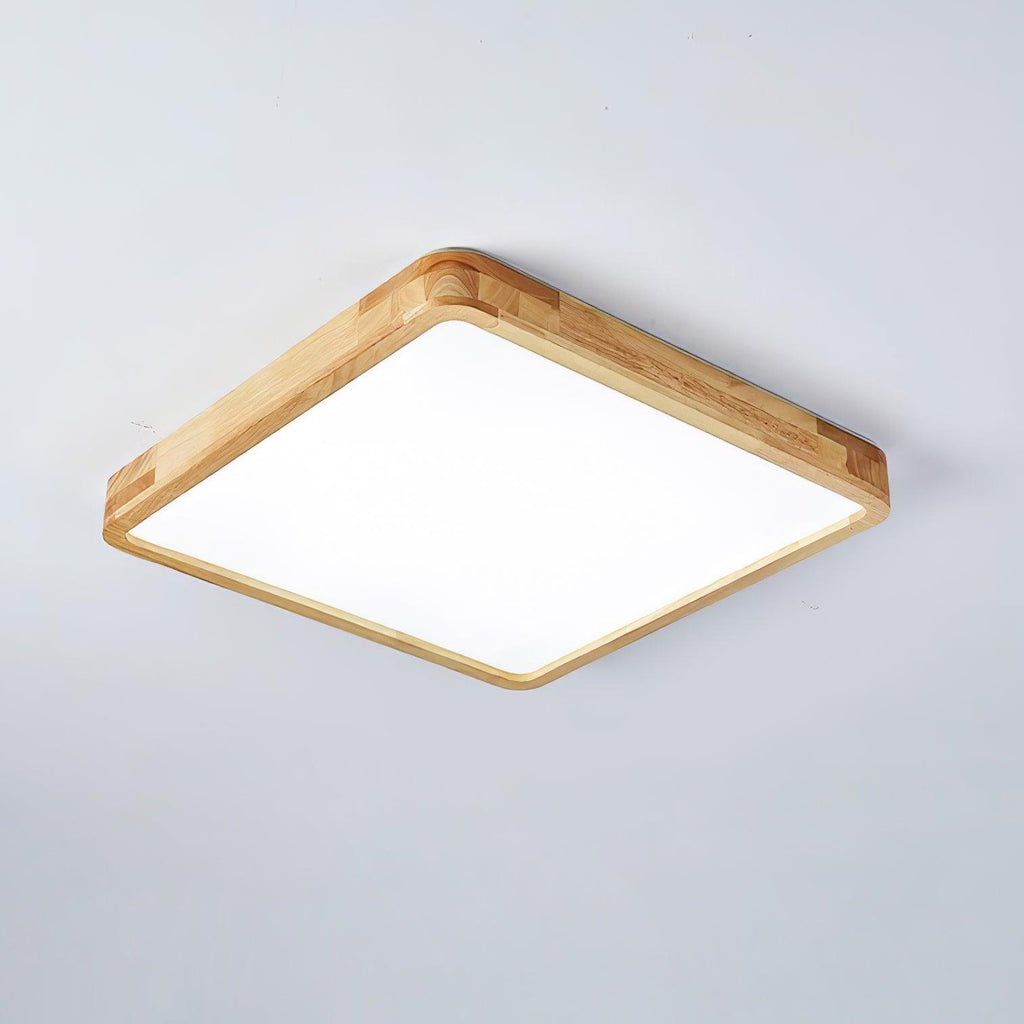 Plafonnier moderne Tapani en Bois