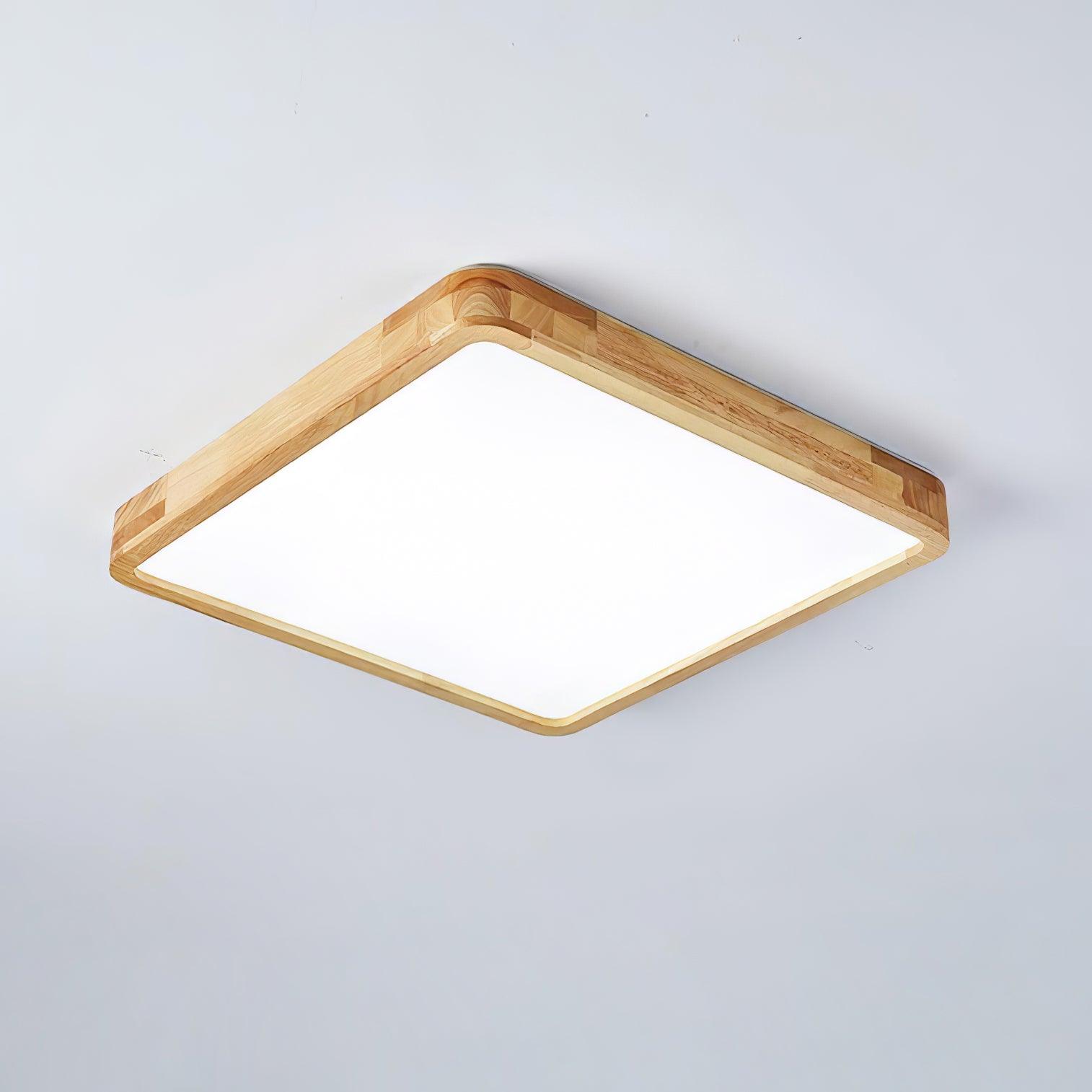 Plafonnier moderne Tapani en Bois
