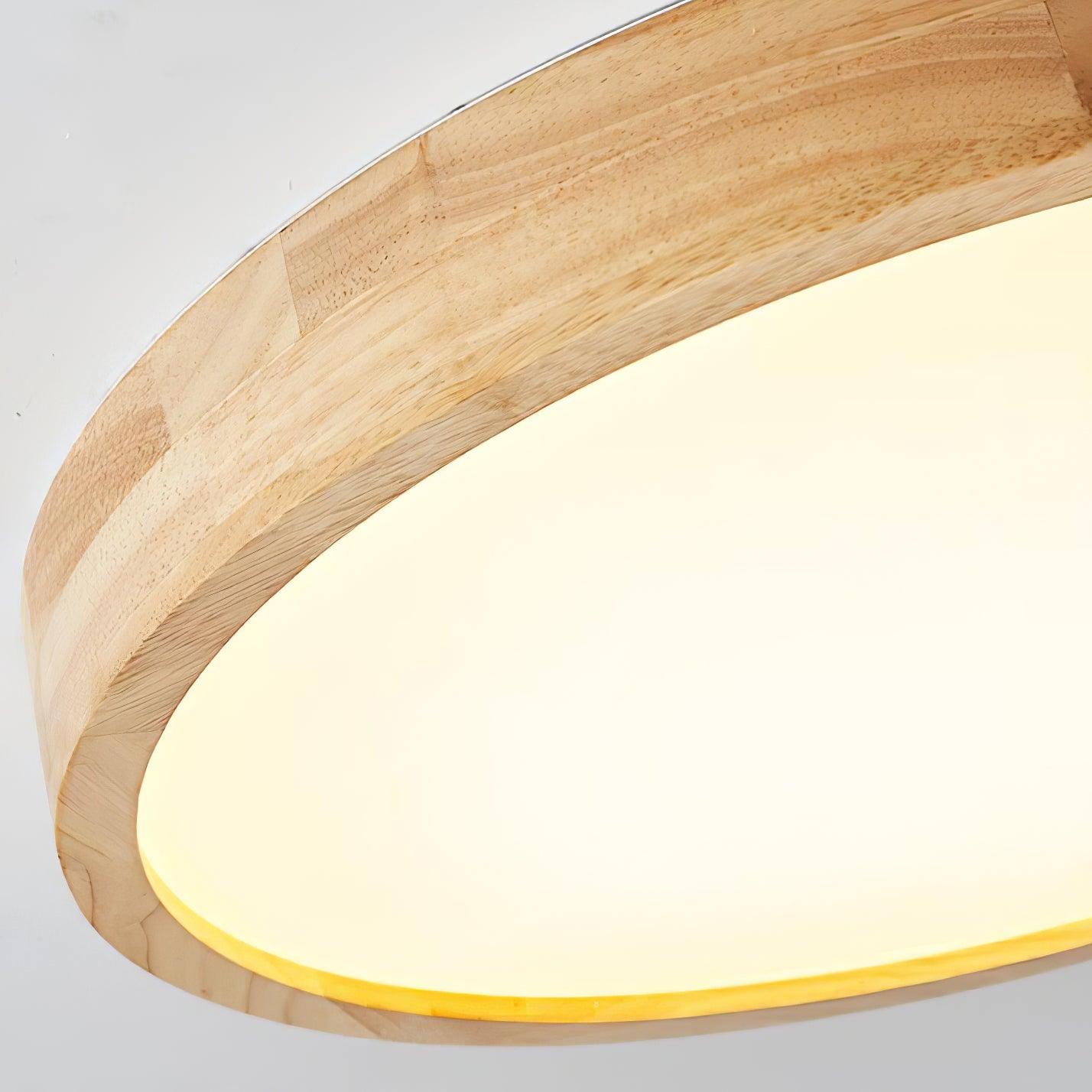 Plafonnier moderne Tapani en Bois