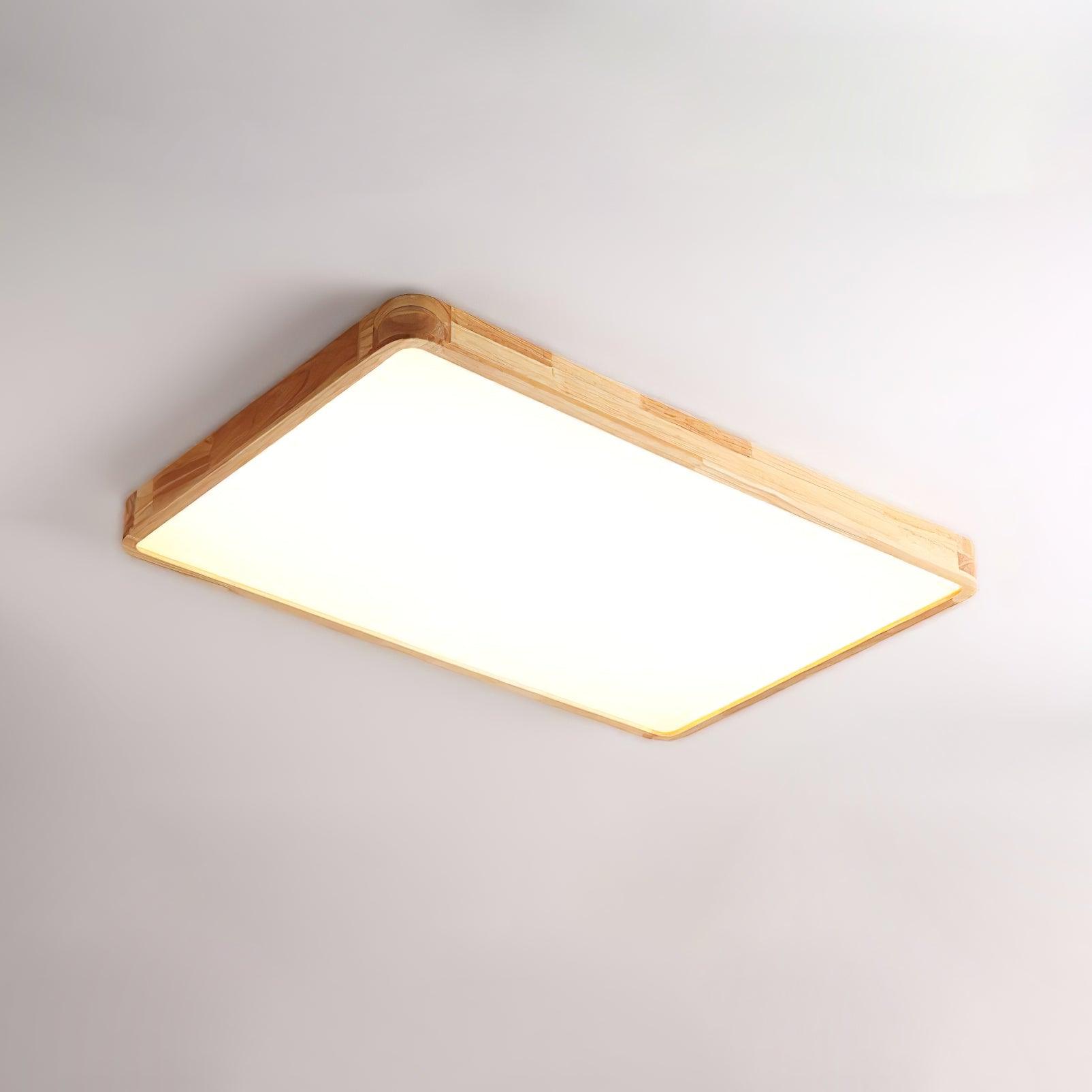Plafonnier moderne Tapani en Bois