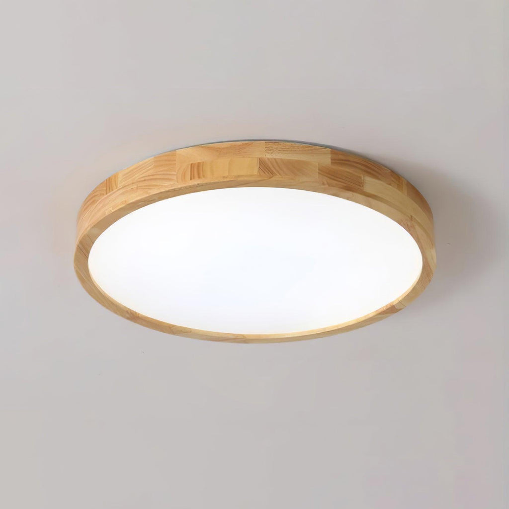 Plafonnier moderne Tapani en Bois