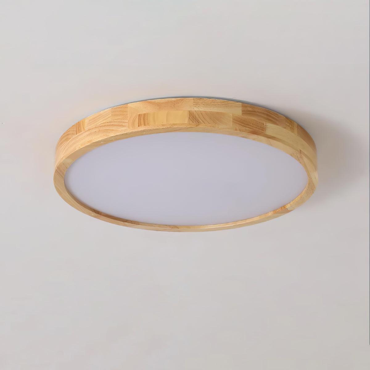 Plafonnier moderne Tapani en Bois