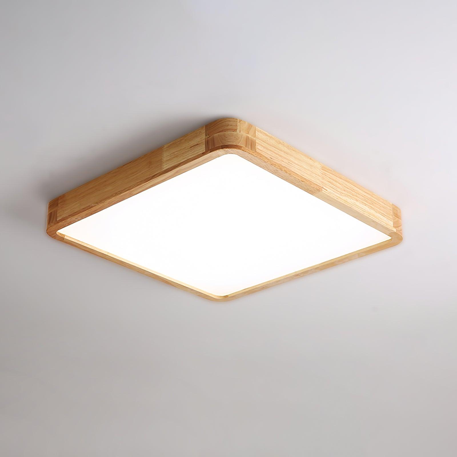 Plafonnier moderne Tapani en Bois
