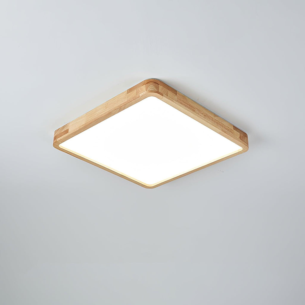 Plafonnier moderne Tapani en Bois