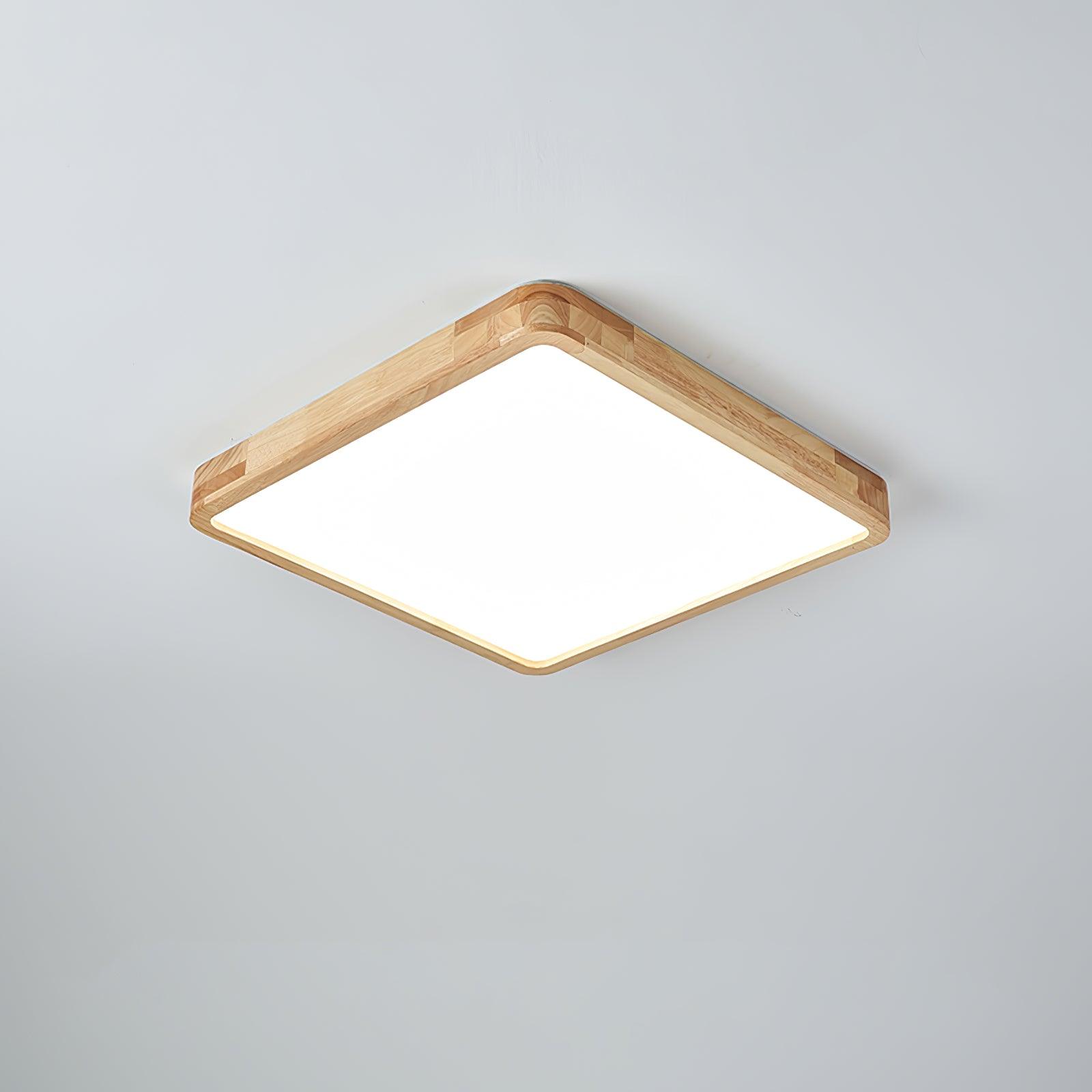 Plafonnier moderne Tapani en Bois