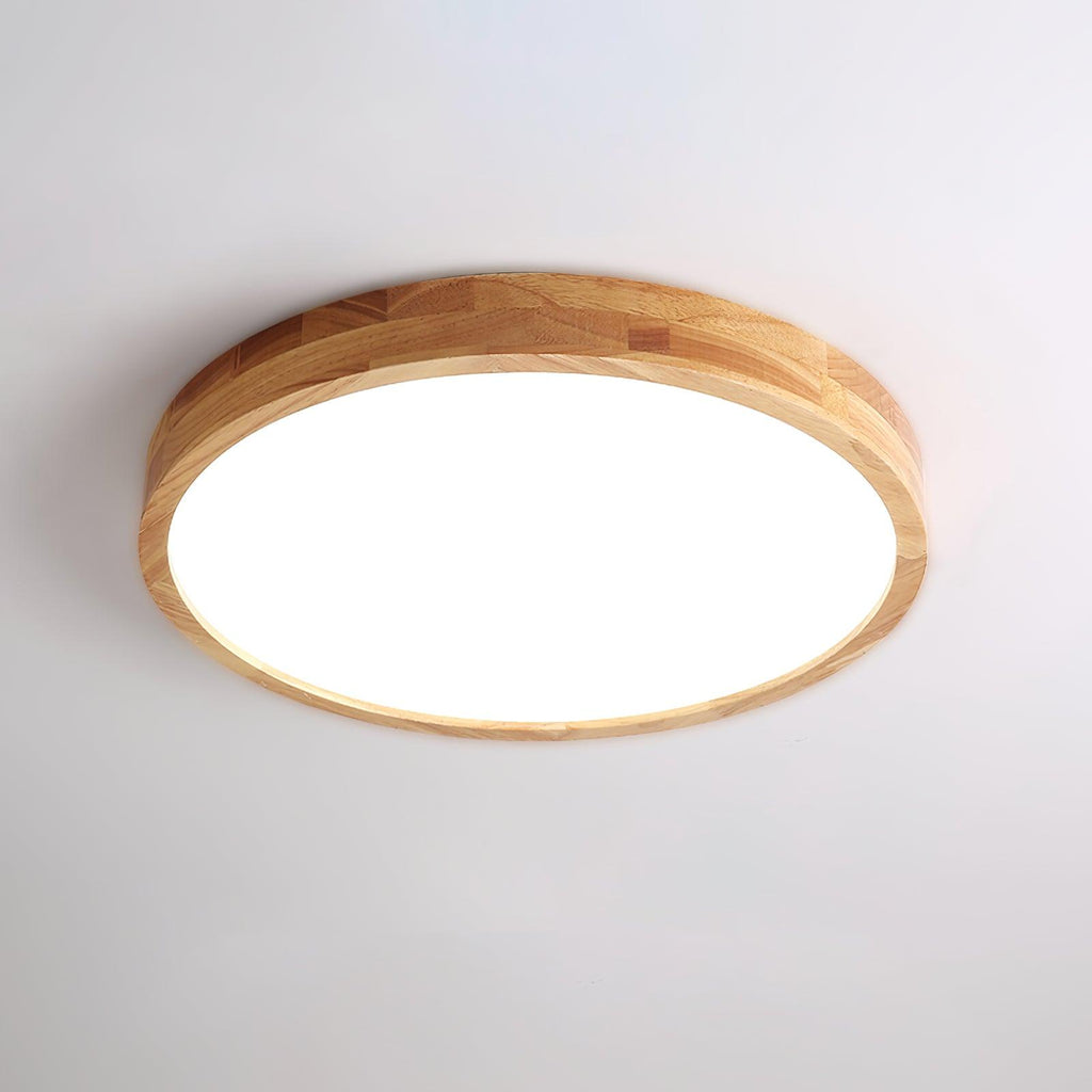 Plafonnier moderne Tapani en Bois