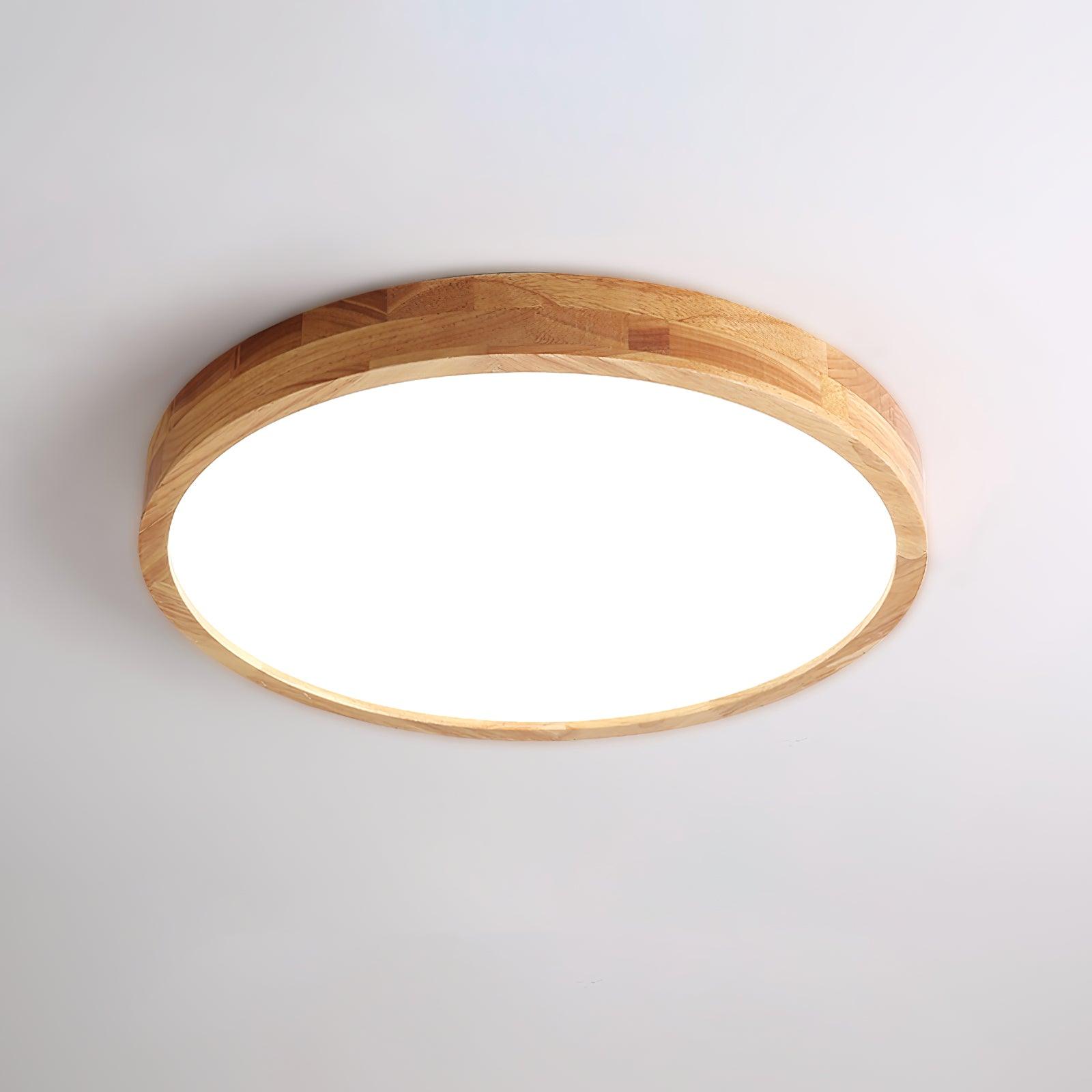 Plafonnier moderne Tapani en Bois