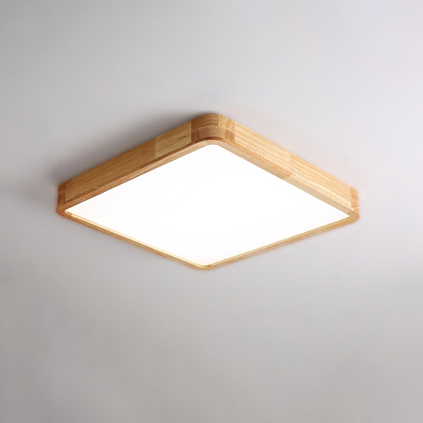 Plafonnier moderne Tapani en Bois