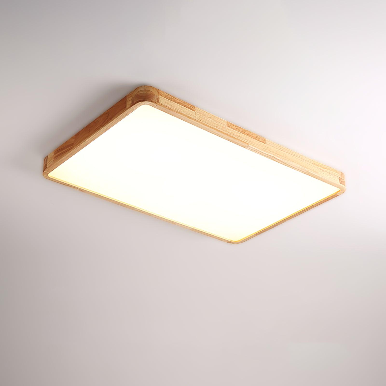 Plafonnier moderne Tapani en Bois