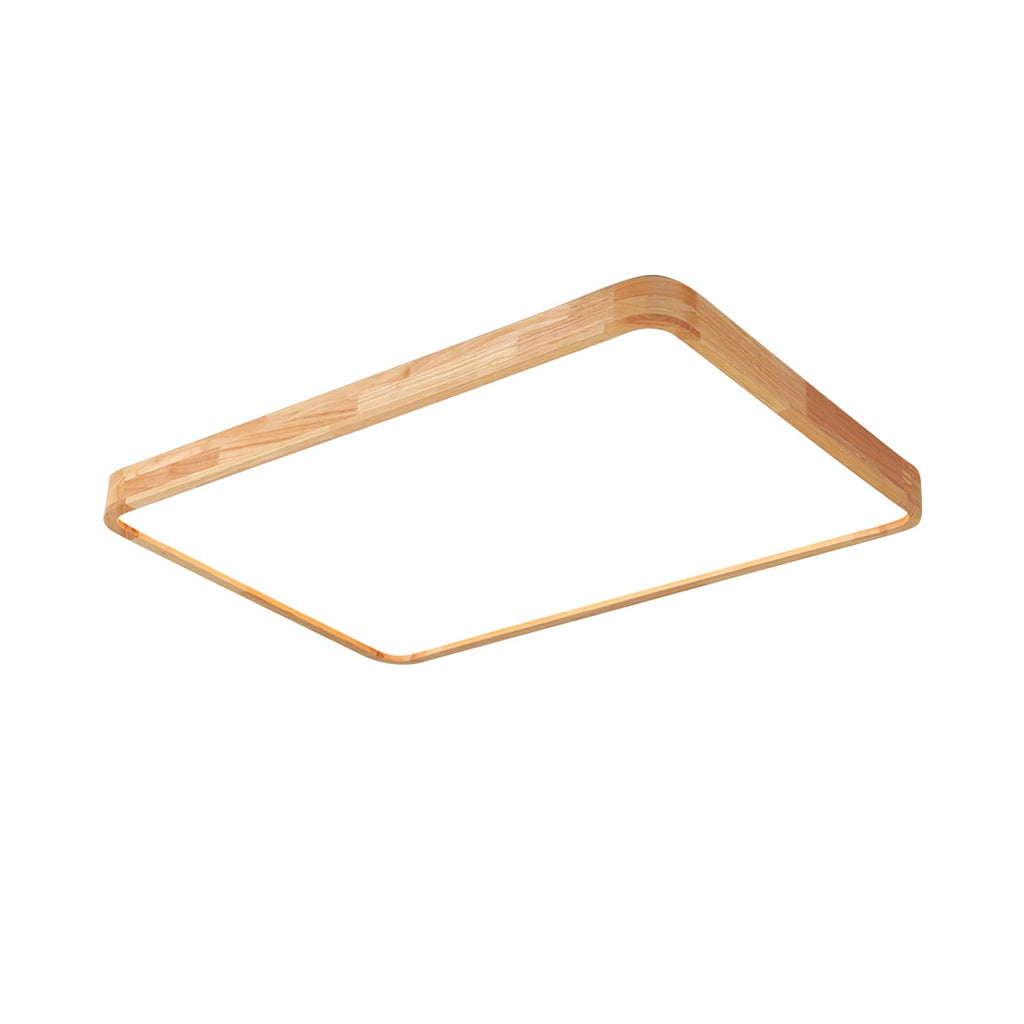 Plafonnier moderne Tapani en Bois