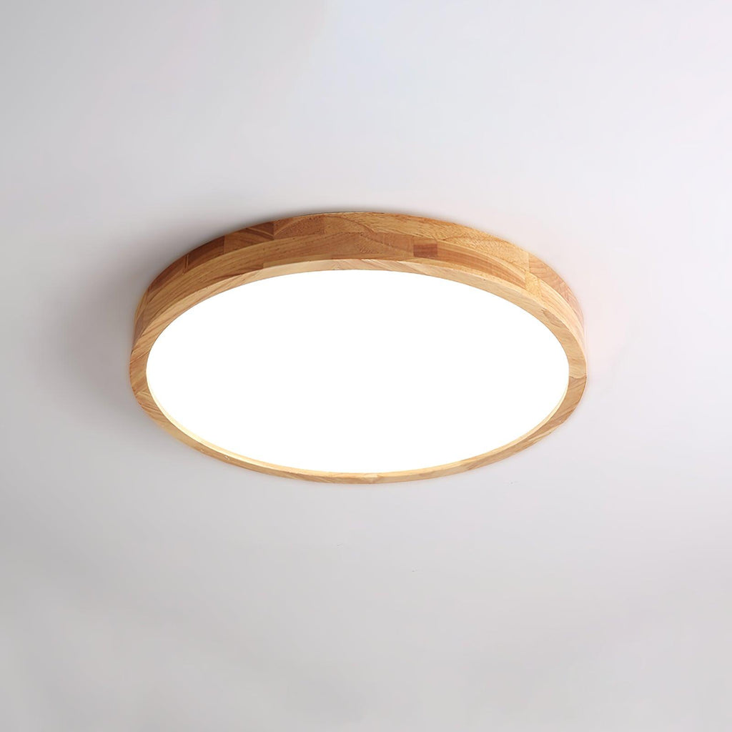 Plafonnier moderne Tapani en Bois