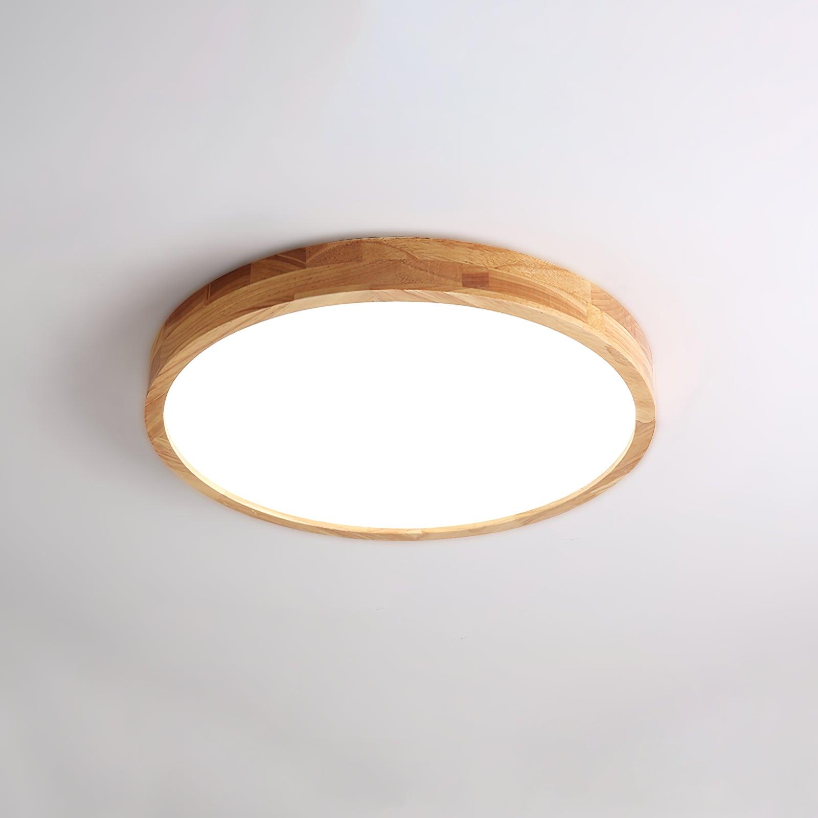 Plafonnier moderne Tapani en Bois