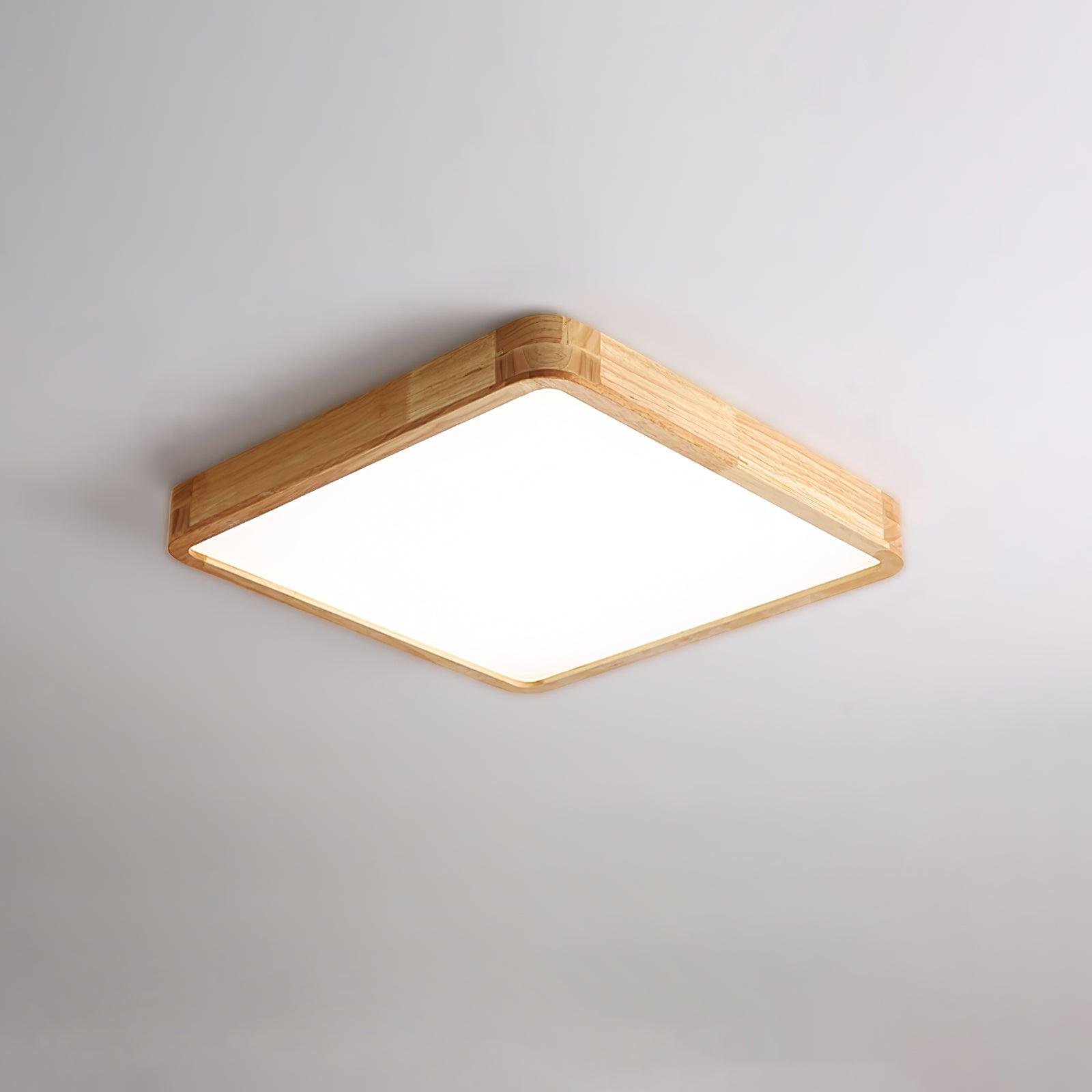 Plafonnier moderne Tapani en Bois