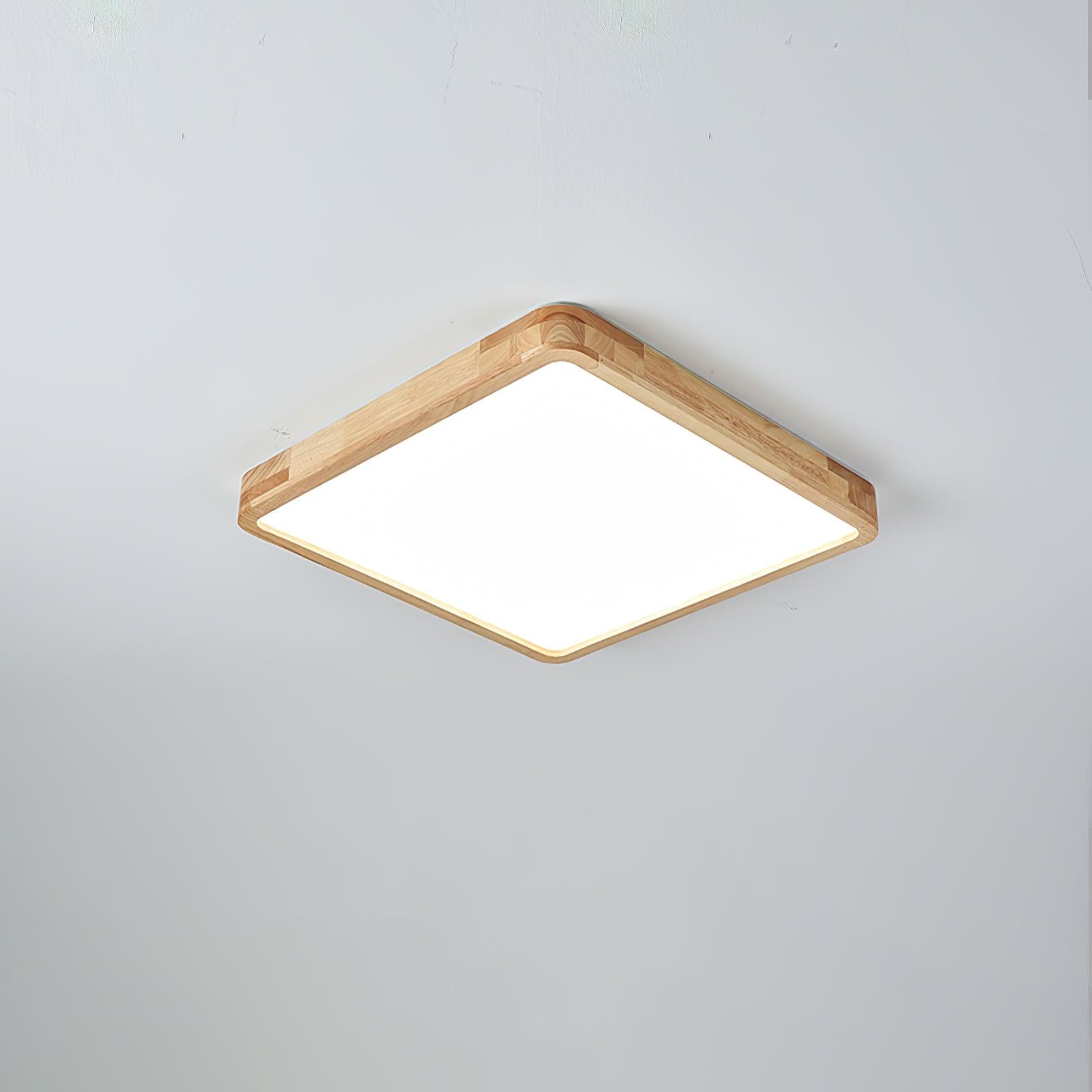 Plafonnier moderne Tapani en Bois