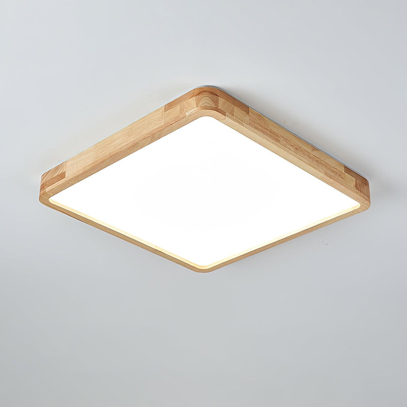 Plafonnier moderne Tapani en Bois