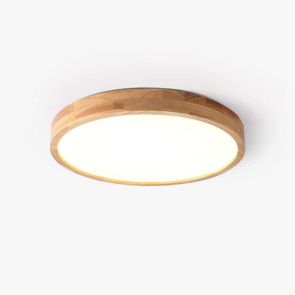 Plafonnier moderne Tapani en Bois