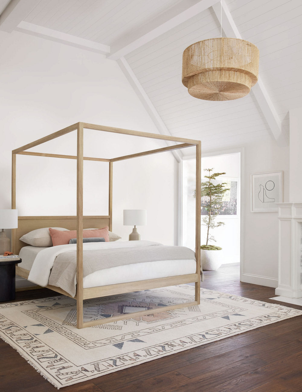 Suspension bord de mer Adler en jute
