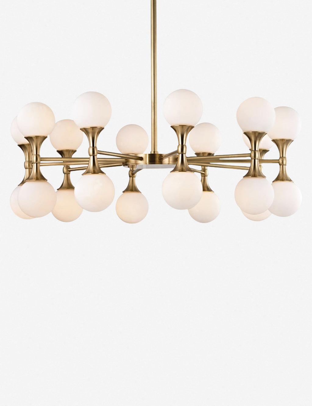 Lustre design Torleif en métal