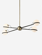 Lustre rétro Celso en fer